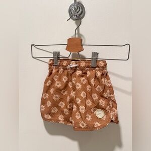 Little Surfer Dude Sun Swim Trunks